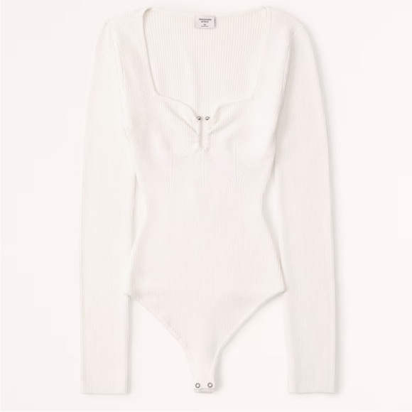 Abercrombie Long Sleeve Hardware Bodysuit - Picture 2 of 3
